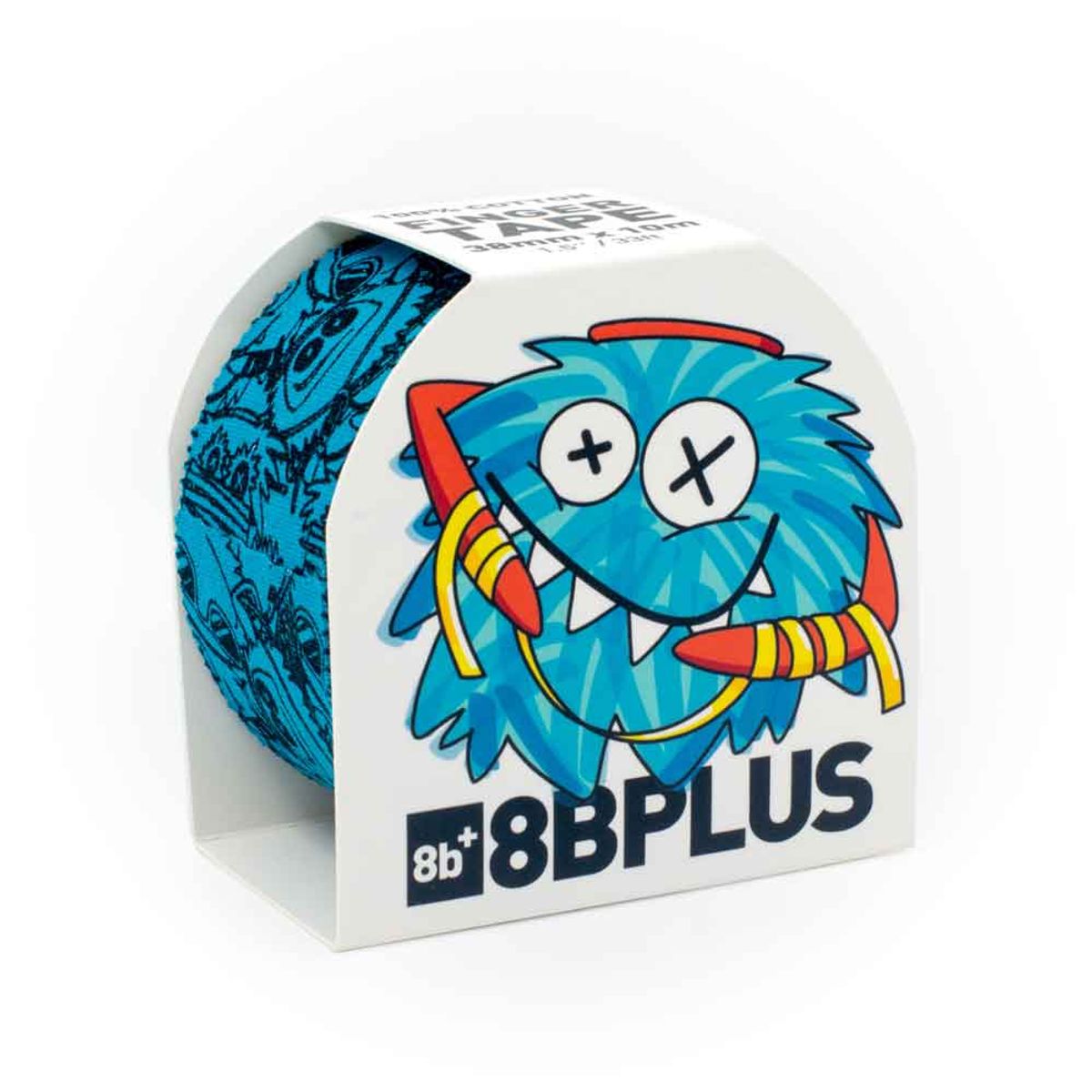 8BPLUS Finger Tape Gustav 38mm x 10m Box blue