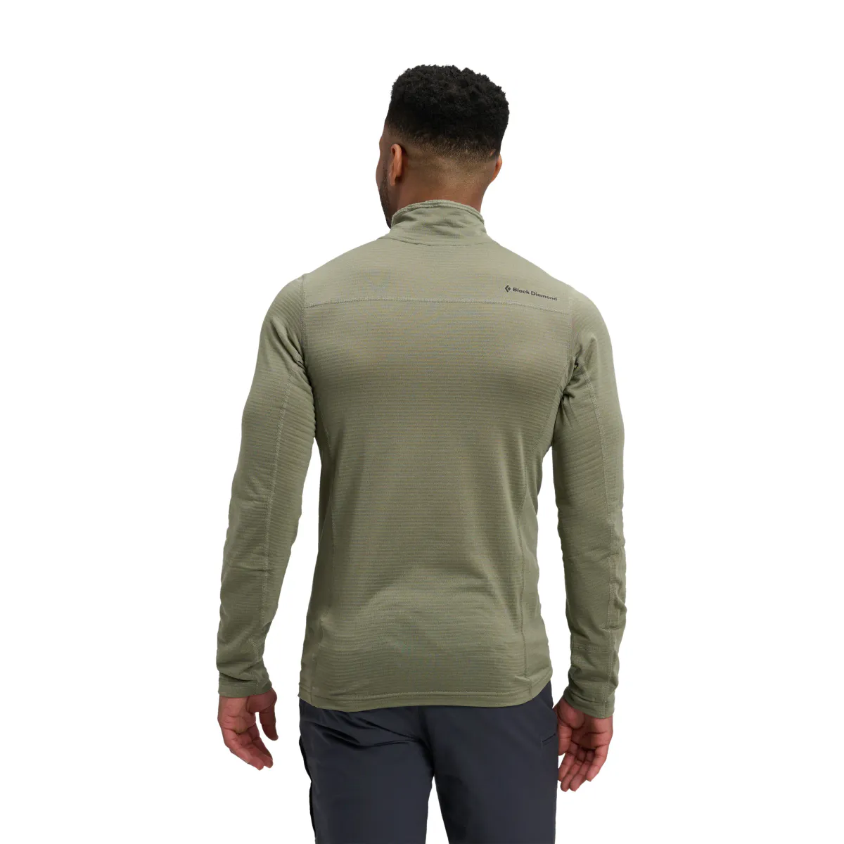 Black Diamond Coefficient LT Quarter Zip Pullover M's pine smoke