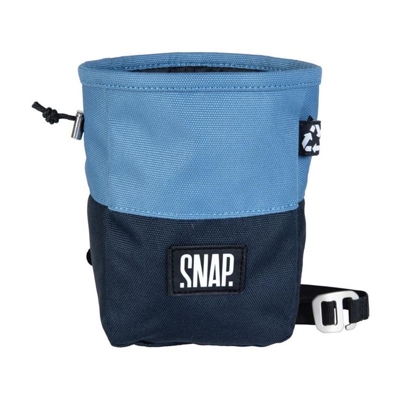 Snap Chalk Pocket Zip slate blue & dark night