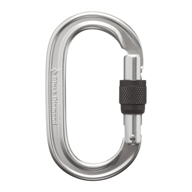 Hovedbilde Black Diamond Oval Keylock Screwgate Carabiner ...