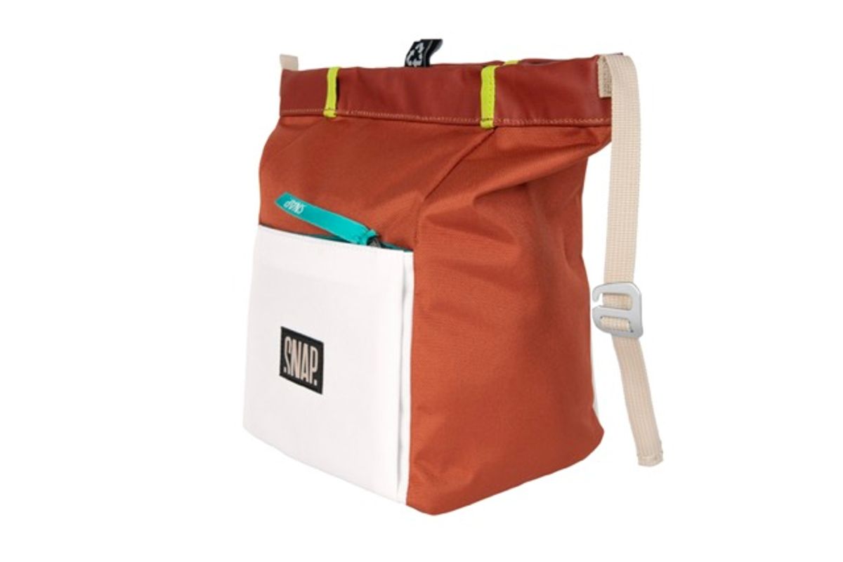 Snap Big Chalk Bag Fleece sandstone & chalk