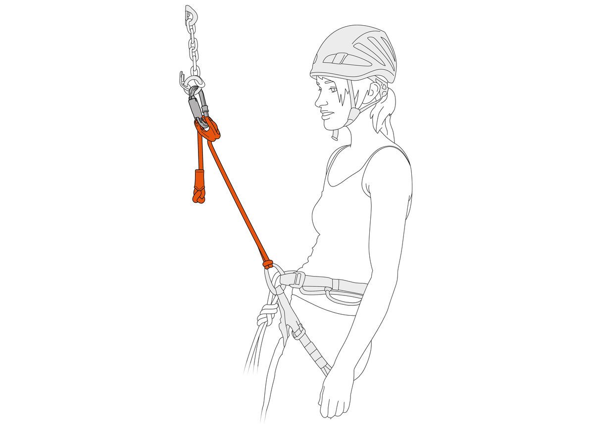 Petzl Connect Adjust orange
