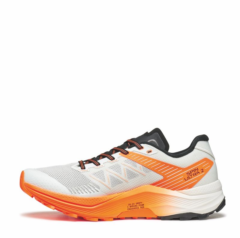 Scarpa Spin Ultra 2 ice-orange fluo