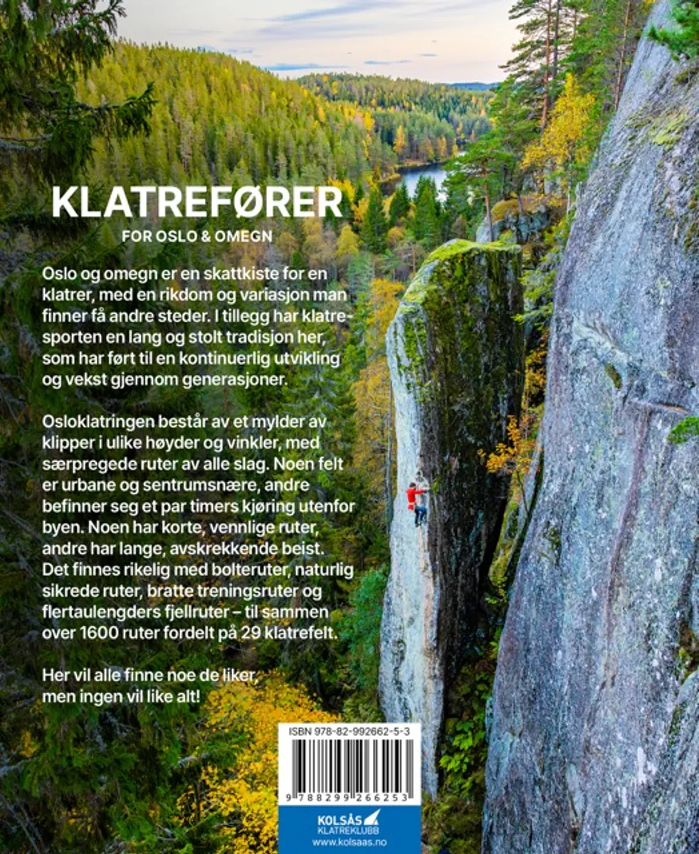 Klatrefører for Oslo & omegn (2024)
