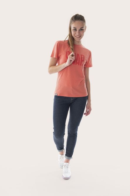 Hovedbilde Snap Technical Merino T-Shirt Women's emberglow