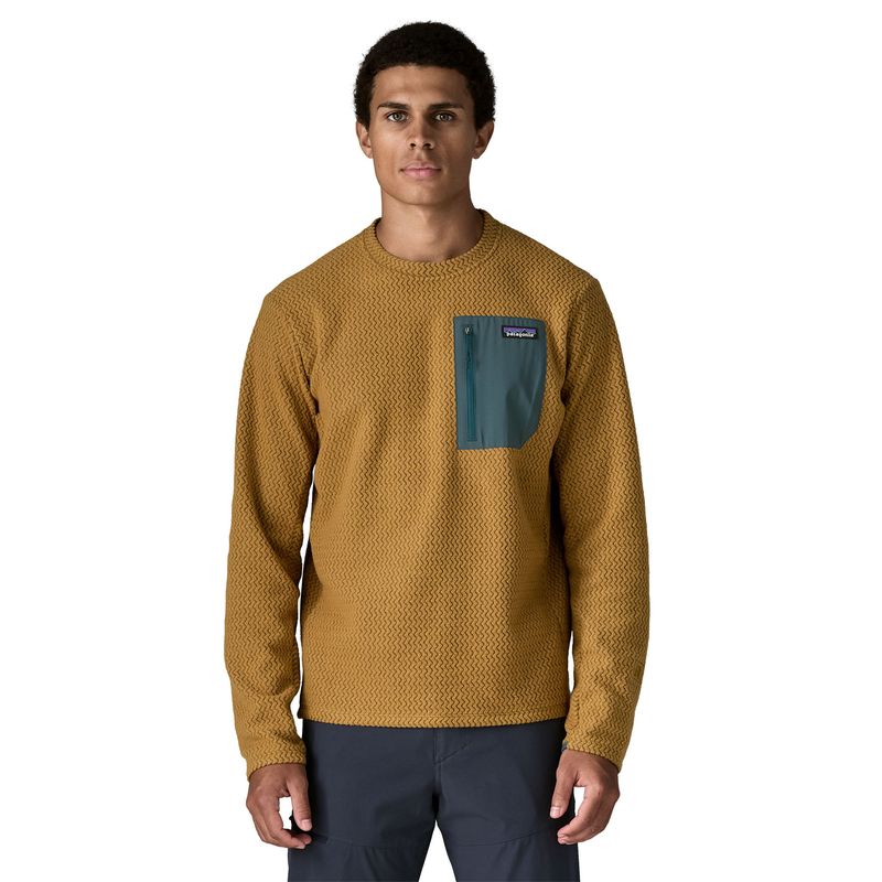 Patagonia R1 Air Crew bobcat brown