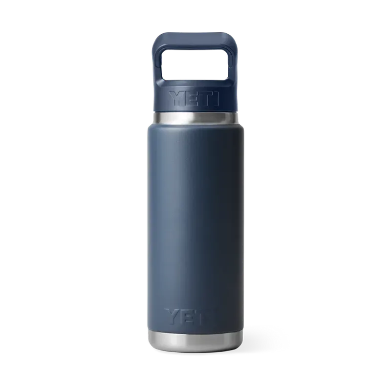 Yeti Rambler 260z Bottle w/Straw Cap navy (769ml)