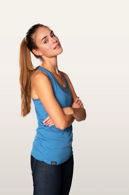 Hovedbilde Snap Fit Tank Top Women's steel blue