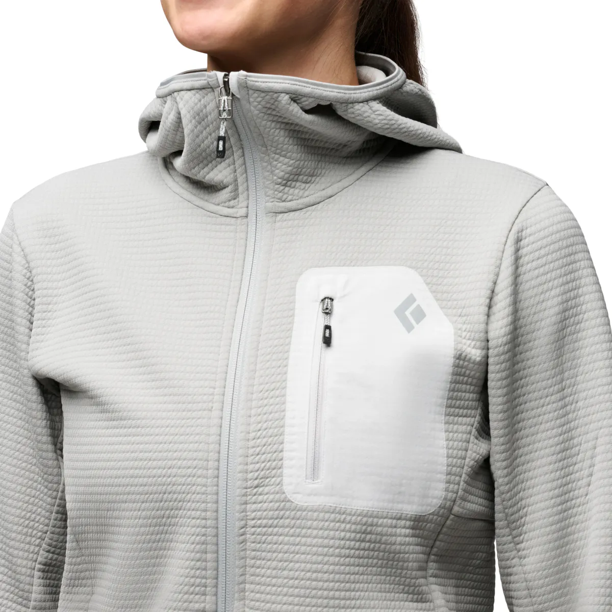Black Diamond Diverge Full Zip Hoody W's pewter
