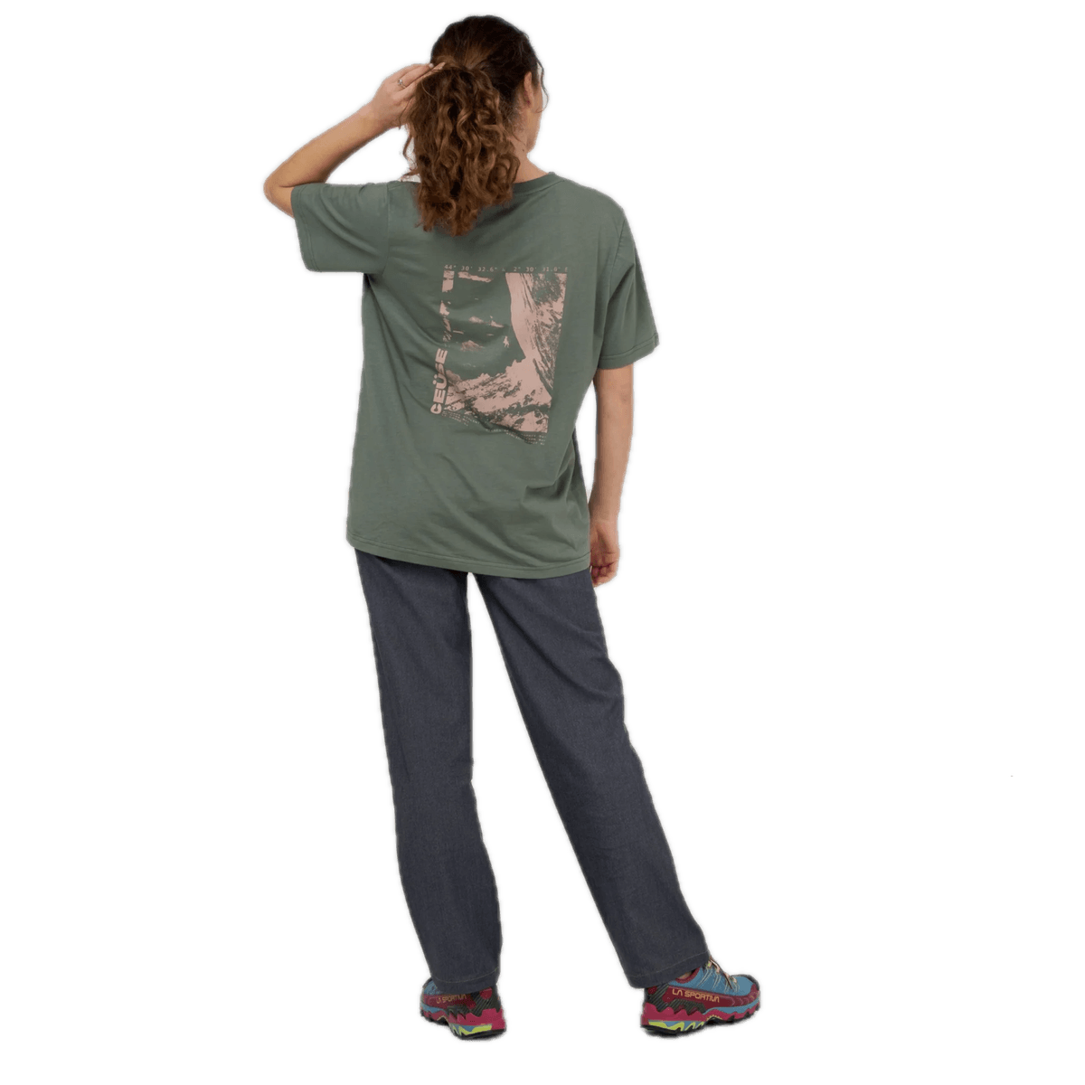 Snap X Ceuse T-shirt dark khaki