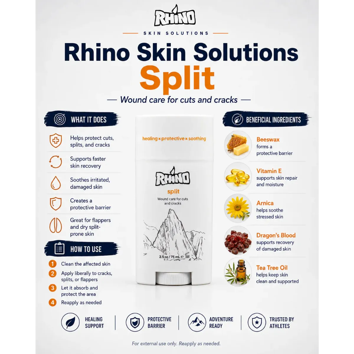 Rhino Skin  Split 0.15oz
