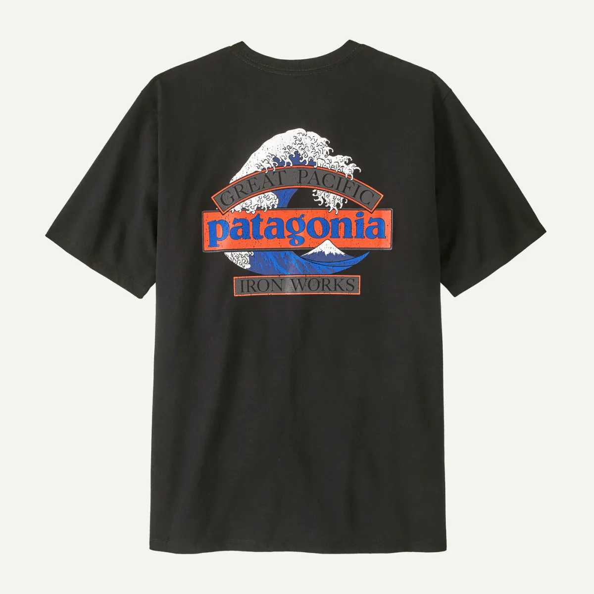 Patagonia Great Waves Responsibili-Tee M's black