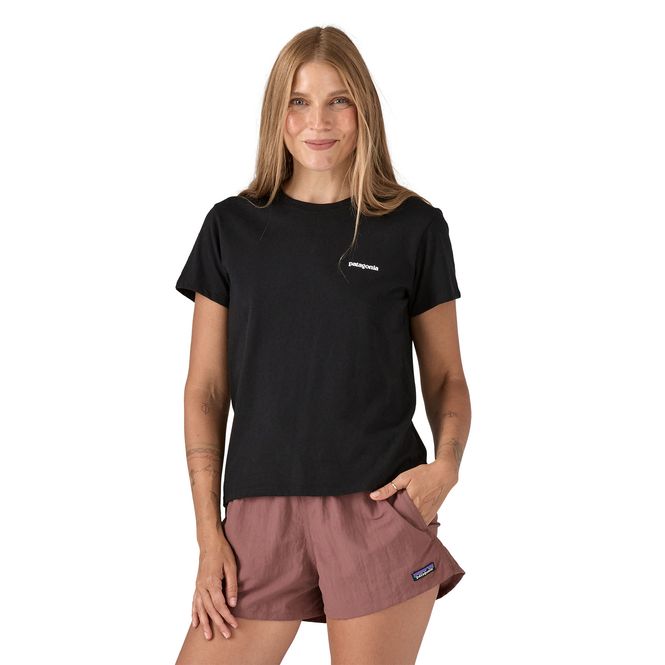 Hovedbilde Patagonia P-6 Logo Responsibili-Tee W's black