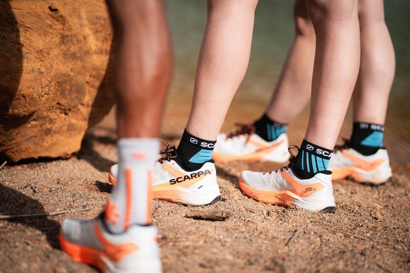 Scarpa Spin Ultra 2 ice-orange fluo