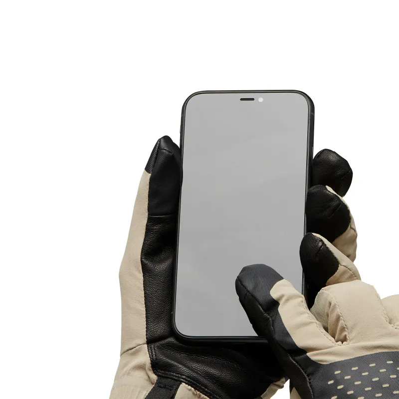 Black Diamond Alpine Softshell Gloves moonstone