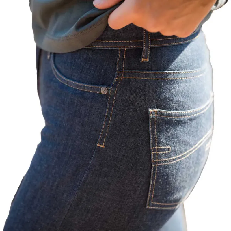 Snap W Skinny Jean Pants blue denim