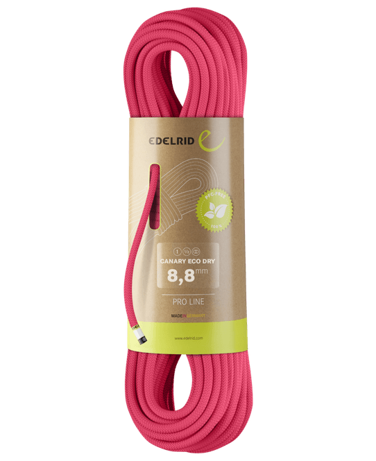 Hovedbilde Edelrid Canary Eco Dry 8,8mm pink 60 meter