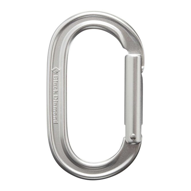Hovedbilde Black Diamond Oval Keylock Carabiner polished