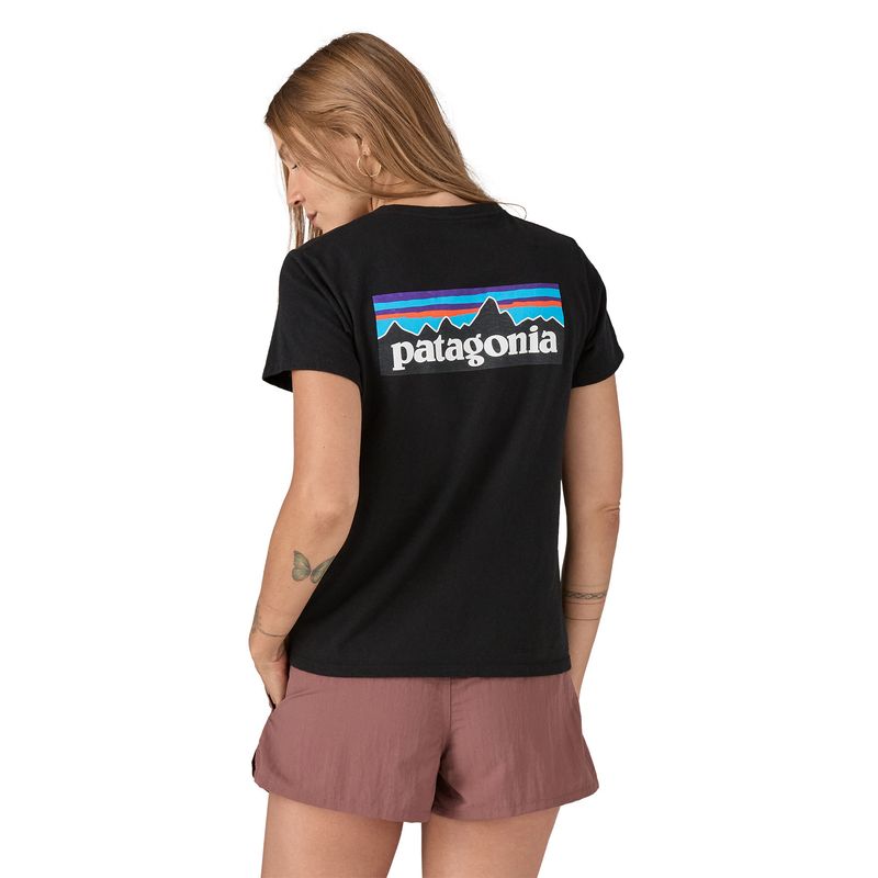 Patagonia P-6 Logo Responsibili-Tee W's black