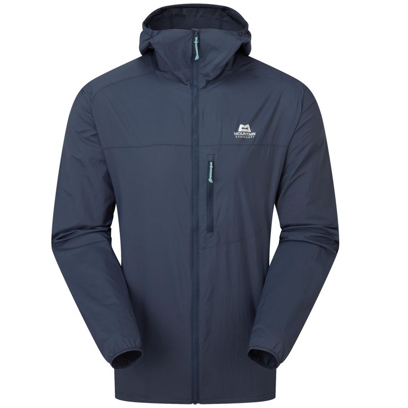 Mountain Equipment Aerofoil Hooded Jacket M's blue nights