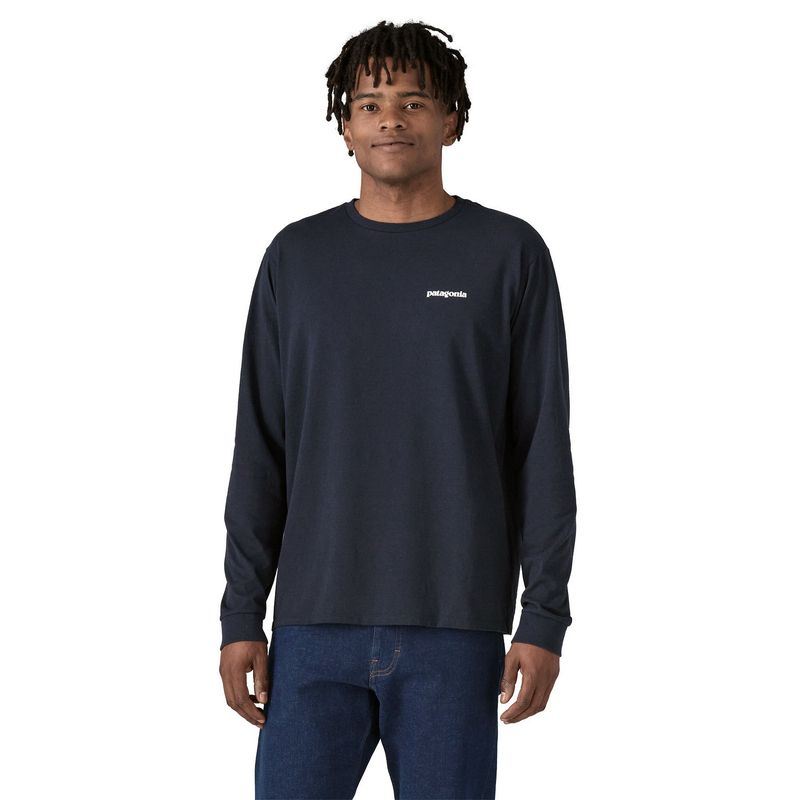 Patagonia L/S P-6 Logo Responsibili-Tee M's new navy