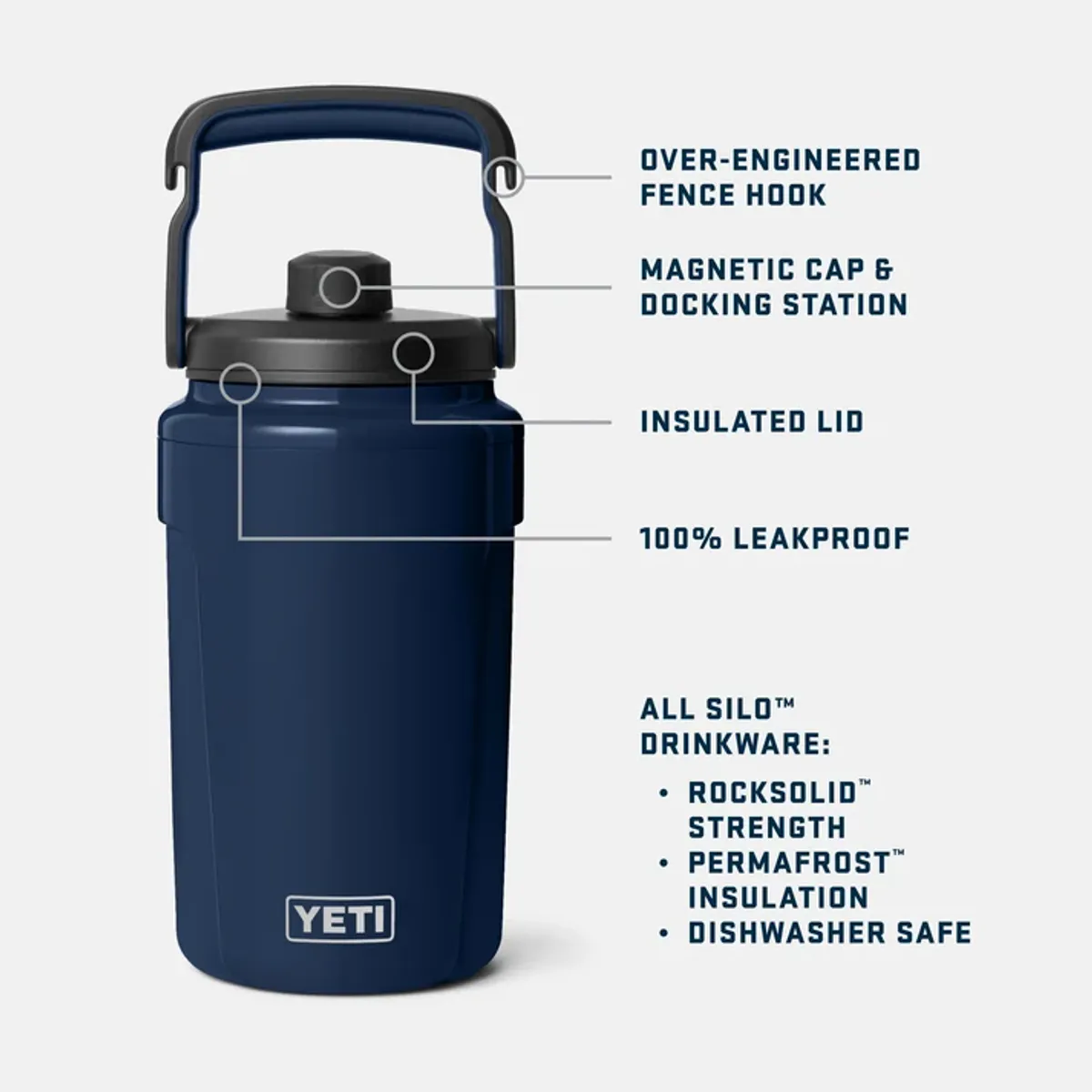 Yeti Silo 1/2 G Jug white (1890ml) 