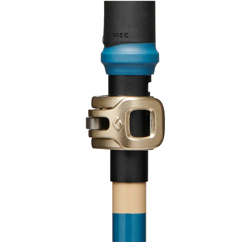 Black Diamond Traverse Compactor Ski Poles creek blue