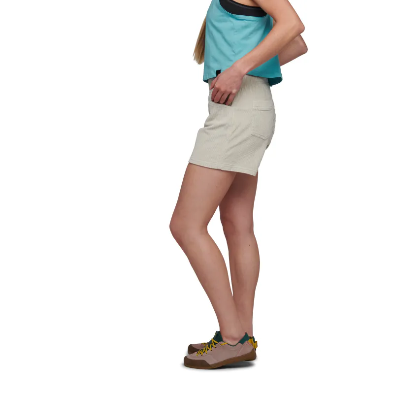 Black Diamond Women's Dirtbag Corduroy Shorts birch