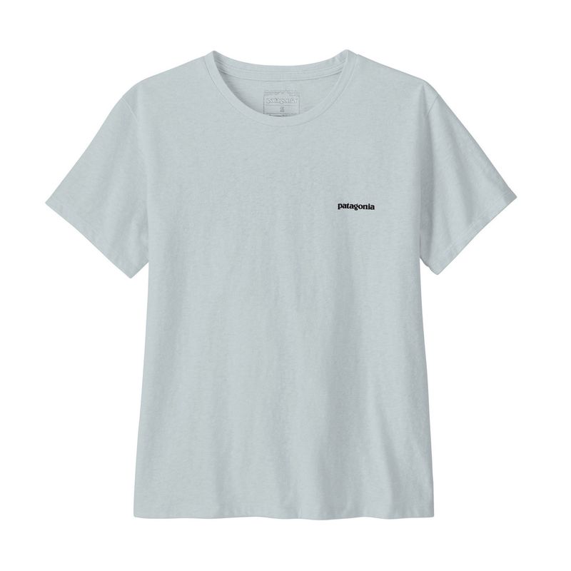 Patagonia P-6 Logo Responsibili-Tee W's fiber white