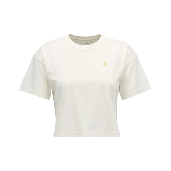 Hovedbilde Black Diamond  Diamond Crop SS Tee W's off white