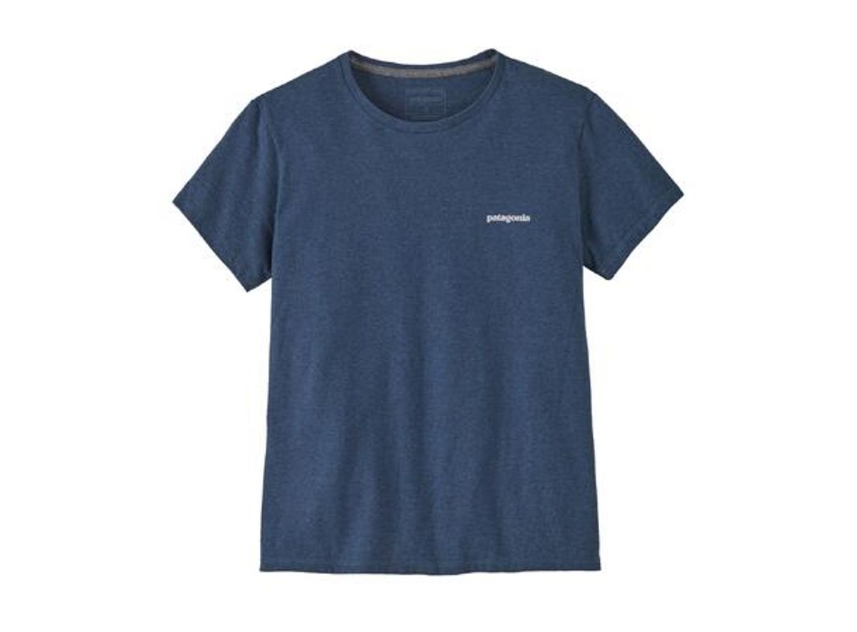 Patagonia W P-6 Logo Responsibili-Tee utility blue