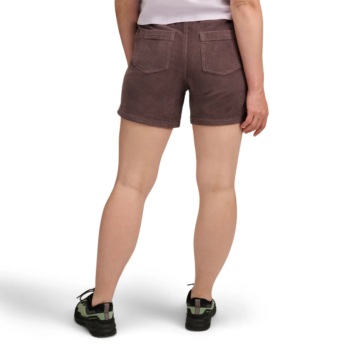 Black Diamond Women's Dirtbag Corduroy Shorts dark mauve